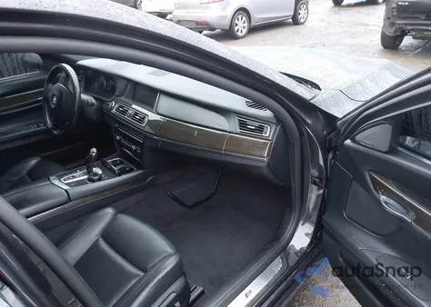 2014 BMW 750I xDrive from USA, damaged, VIN WBAYB6C5XED224395